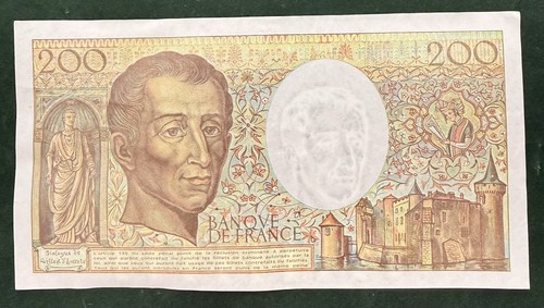 Billet banque 200 - banque, de