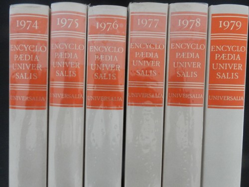 Encyclopaedia universalis - encyclopaedia,