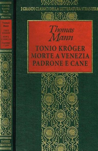 Thomas mann tonio - thomas, kröger