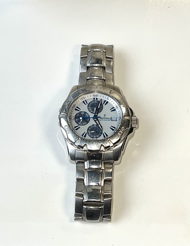 Montre quartz festina acier - quartz,
