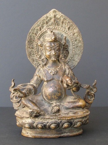 Ancien kubera bronze du - kubera, en