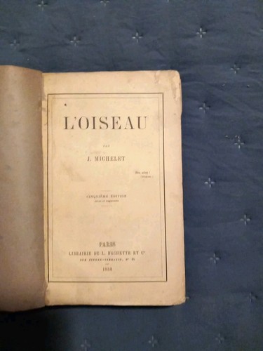 Jules michelet oiseau - michelet,