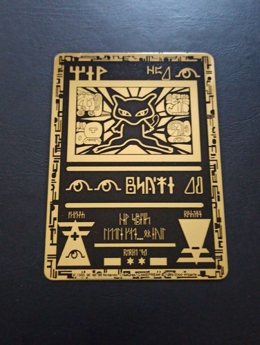 Carte pokemon metal - carte, mew