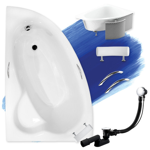 Baignoire 150x100 gauche - baignoire,