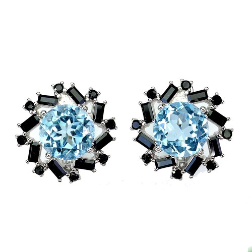925 argent sterling boucles - 925,
