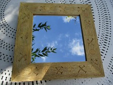 Miroir carré  encadrement