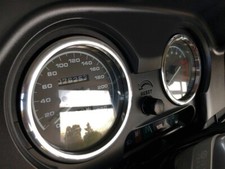 Pour BMW R 1150 RT Cerclages De Compteur Aluminium Anneaux Chrome 2 pièces