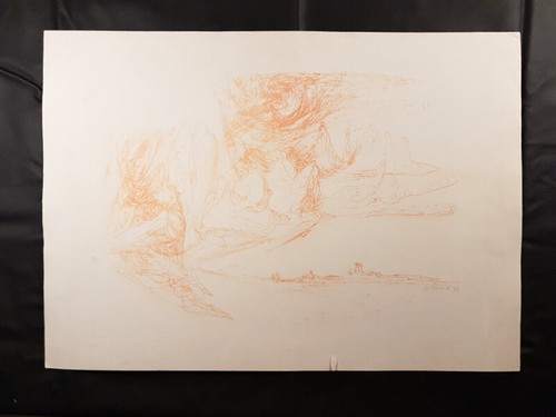 Decock lithographie signée - lithographie,