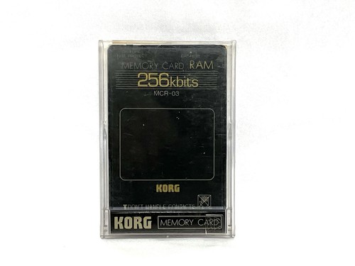 Korg mcr 256kbit ram - korg,