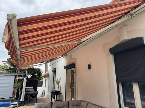 Store banne motorisé - , pour