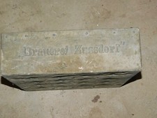 Ancienne Zinc Métal Kart