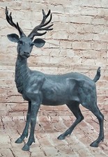 Sculpture Statue De Cerf En