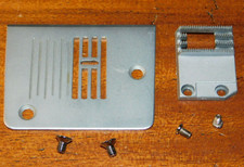 plaque MACHINE à COUDRE SUISSE BERNINA bernette 55 SWISS Nähmaschine SEWING foot