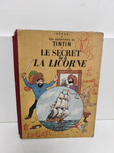 Vintage tintin secret de - bd,