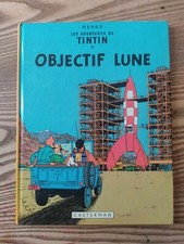 Tintin Objectif lune, Hergé, BD, Milou, Reporter, vintage