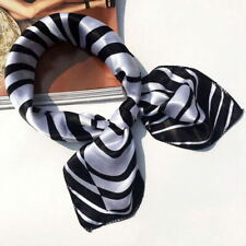 Foulard bandana carré satin