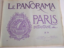 Panorama paris instantane - paris,