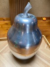 Seau A Glaçon Vintage Acier Année 80 Fruit Poire Tendance Rétro