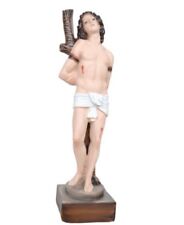 Statue San Sebastiano CM 28 IN Résine Fabriqué En Italy Pour Intérieurs Et Plein