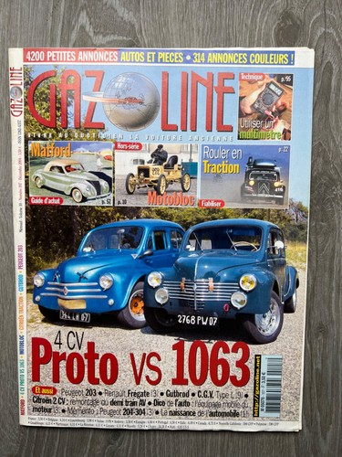 Gazoline 107 guide - gazoline, d'achat