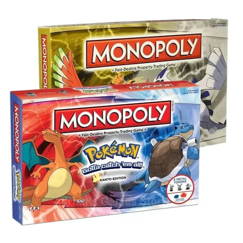 Monopoly pokemon pikachu - monopoly,