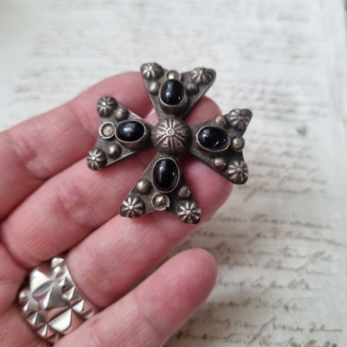 Croix malte argent - malte,