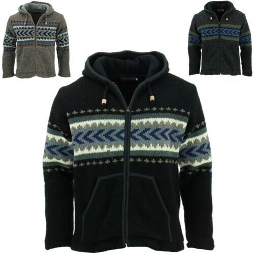 Veste capuche laine - capuche,