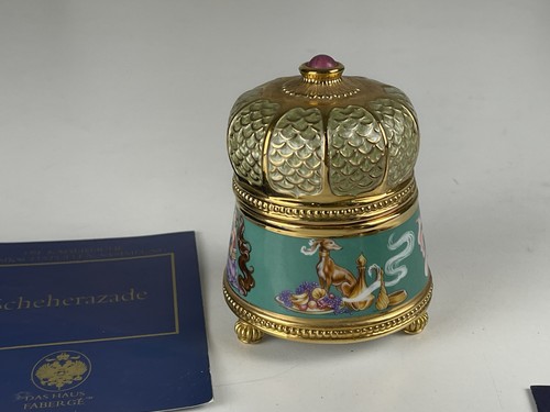 Boîte musique faberge x - boîte, à