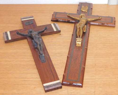 Vintage lot crucifix - vintage, croix