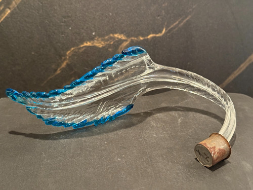 Pampille feuille verre de - feuille,