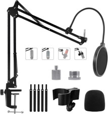 Bras Micro Pied et Support pour Blue Yeti, Yeti Nano, HyperX QuadCast,... 