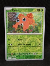 Carte Pokemon PARAS Français