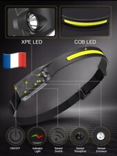 Lampe Torche Frontale Led Puissante 10W Rechargeable Batterie  Lumens Etanche