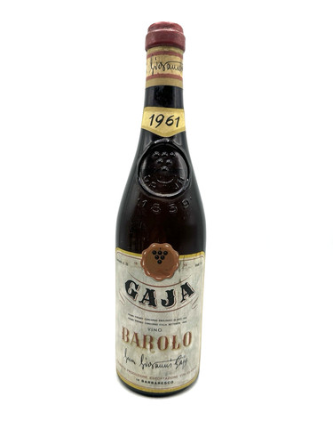 Gaja barolo vintage 1961 vin - gaja,