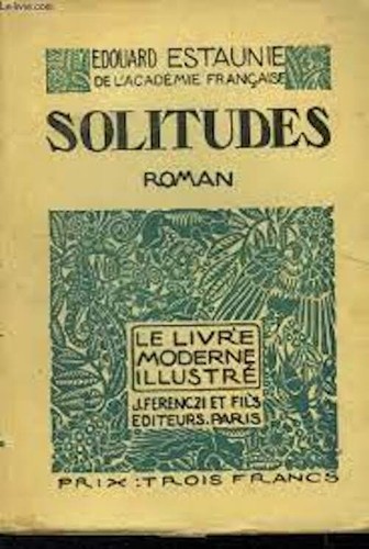 Solitudes reliure inconnue - solitudes, [reliure