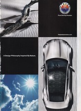 FISKER CAR Magazine Print AD