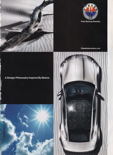 Fisker magazine print - fisker, ad