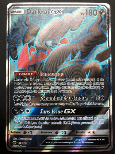 Carte pokemon darkrai 139 - pokemon,