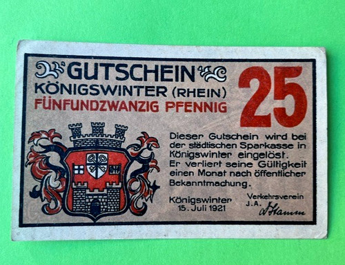 Pfennigs billet banque - billet,