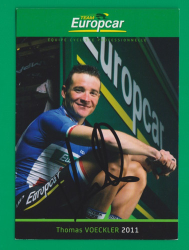 Cyclisme carte cycliste thomas - cyclisme,