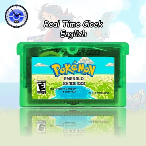 Pokemon emerald seaglass gba - emerald,