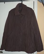 Veste parka pour femme marron