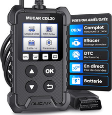 CDL20 OBD2 Valise Diagnostic Auto, Lecteur De Code D'Erreur De Moteur, OBD Diagn