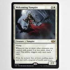 WELCOMING VAMPIRE MTG TDC - CARTE MAGIC THE GATHERING EN NEUF