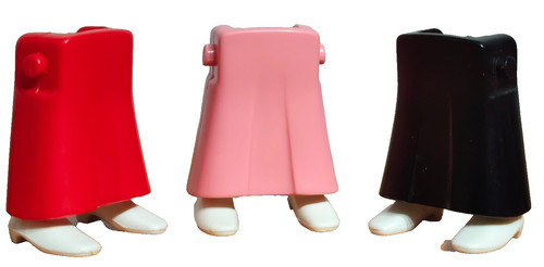 Playmobil jupes diverses - playmobil, x3