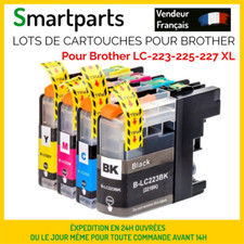 Lots de Cartouches Compatibles avec Brother LC-223-225-227 XL