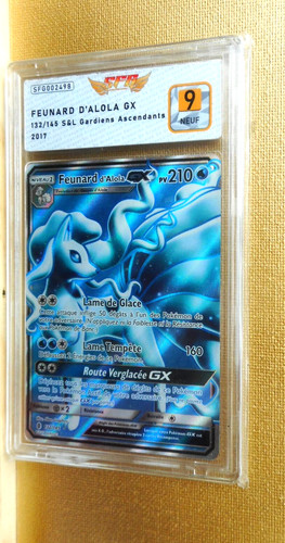 Pokemon carte feunard alola - pokemon,