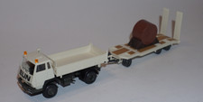 ROCO Camion Steyr 91 plateau à ridelles et remorque surbaissée "ELIN" HO 1/87