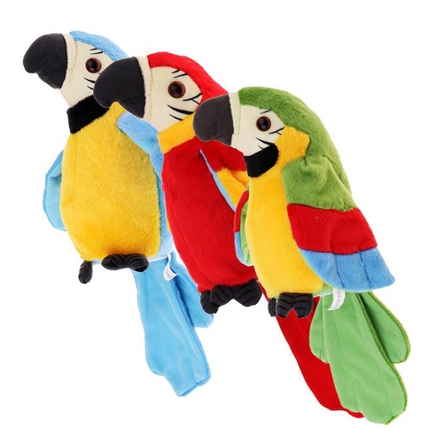 Jouet peluche perroquet - peluche,