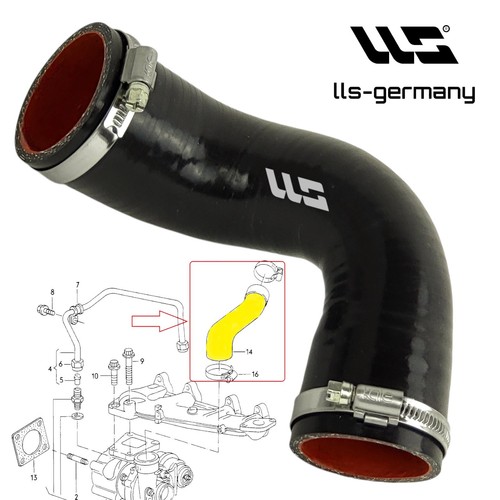 Tuyau turbo pour t3 - pour, vw